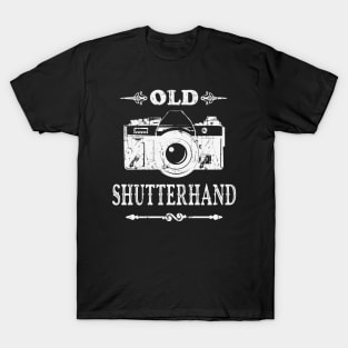 Old Shutterhand vintage Camera Photography T-Shirt